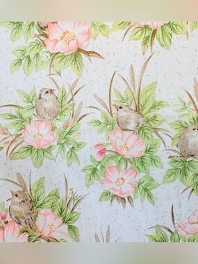 Vintage “Song of Spring" RJR Quilting Fabric 5+ Yards